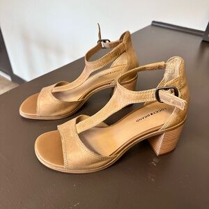 Lucky Brand Brown Women's Heeled Sandals